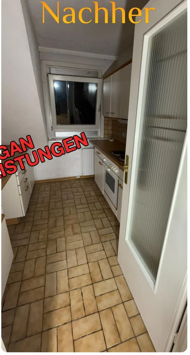 Küche nach Entrümpelung – nachher